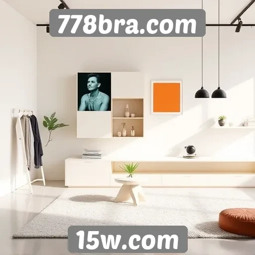 Tendências de design no site 778bra.com
